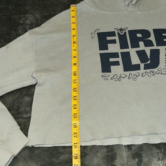 Fire Fly Fest Hoodie Merch Women's Large Sage Green Drawstring Music Festival - Picture 6 of 9
